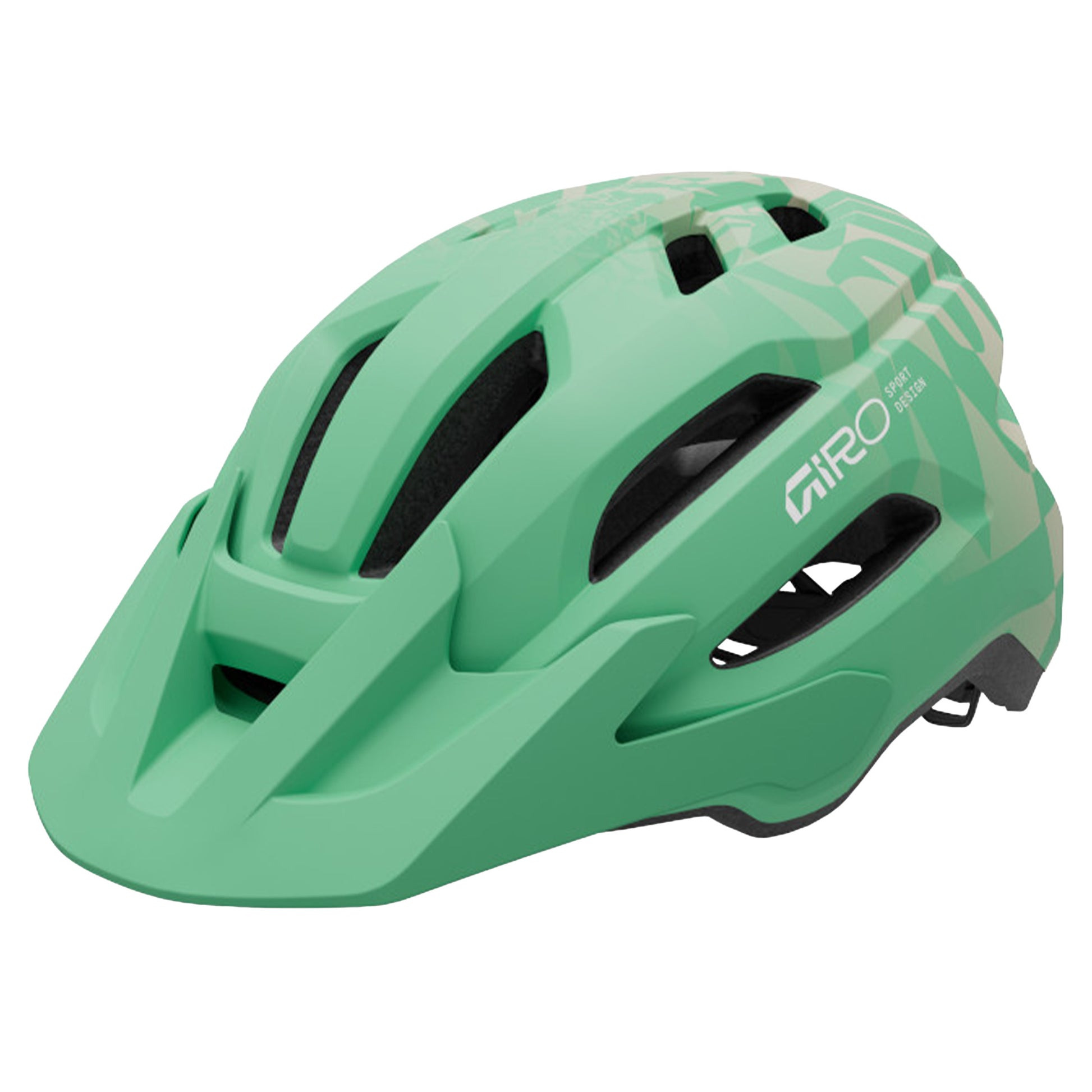 Giro Fixture Mips II Youth Helmet - One Size - Matte Green Rush - Image 2