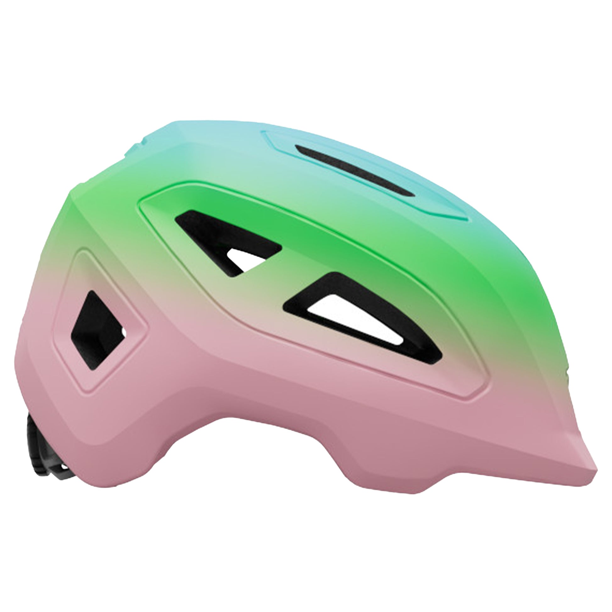 Giro Fixture Mips II Youth Helmet - One Size - Matte Light Pink/Volt Green Fade - Image 2