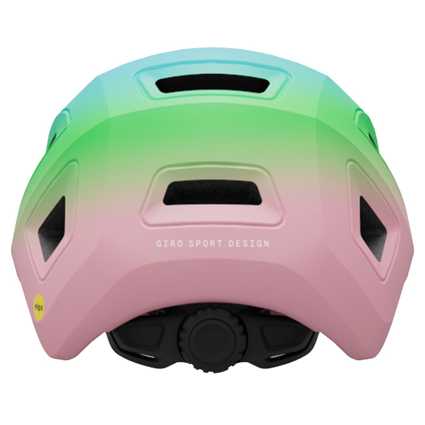 Giro Fixture Mips II Youth Helmet - One Size - Matte Light Pink/Volt Green Fade - Image 3