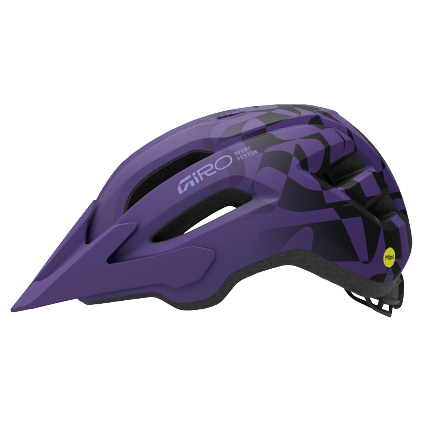 Giro Fixture Mips II Youth Helmet - One Size - Matte Purple Rush
