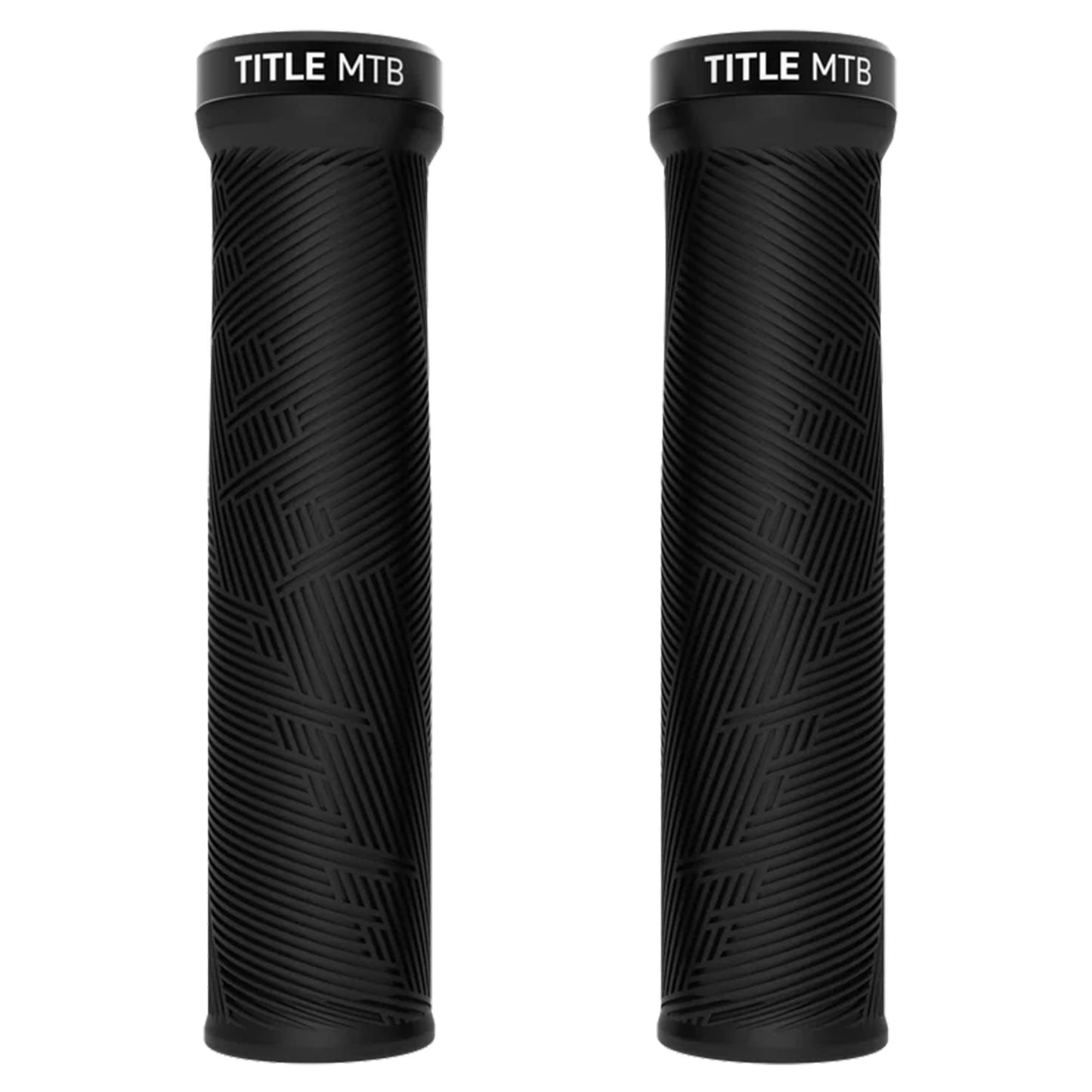 Title Form Lock-On Grips - Black - Single Lock On Grips - Regular