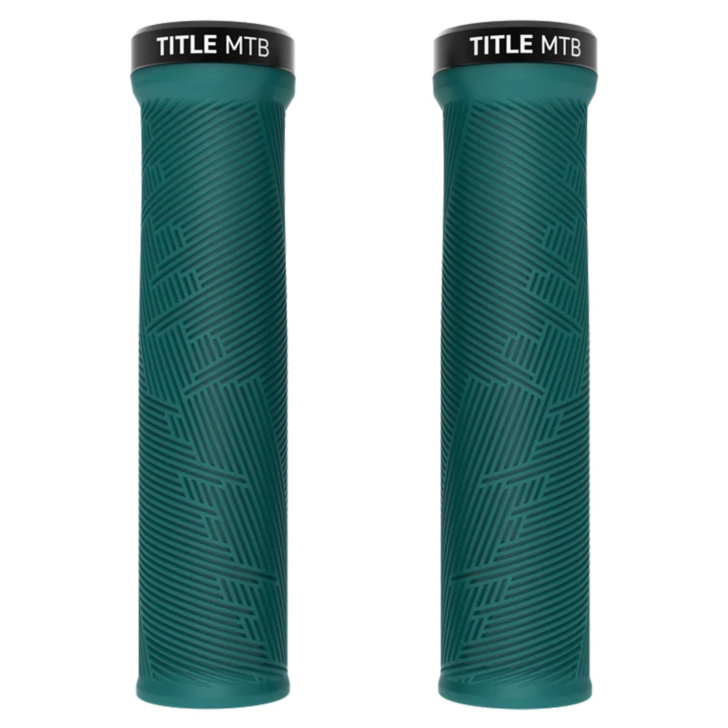 Title Form Lock-On Grips - Teal - Single Lock On Grips - Regular