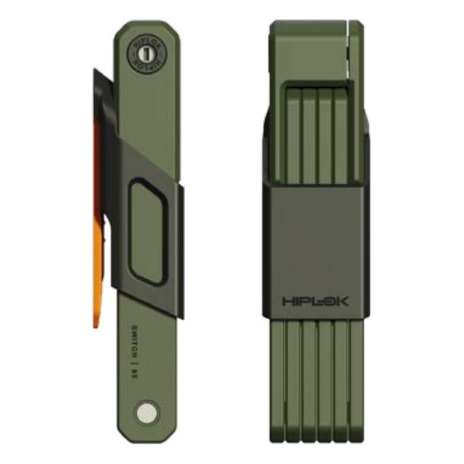 Hiplok Switch Folding Bike Lock - Urban Green - Image 1