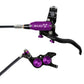 Hope Tech EVO GR4 Disc Brake - Front - Right Lever - 2000mm - Black - Purple - Image 1