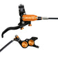 Hope Tech EVO GR4 Disc Brake - Rear - Left Lever - 2000mm - Black - Orange - Image 1