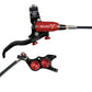 Hope Tech EVO TR4 Disc Brake - Rear - Left Lever - 2000mm - Black - Red - Image 1
