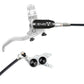 Hope Tech EVO TR4 Disc Brake - Rear - Left Lever - 2000mm - Silver - Black - Image 1