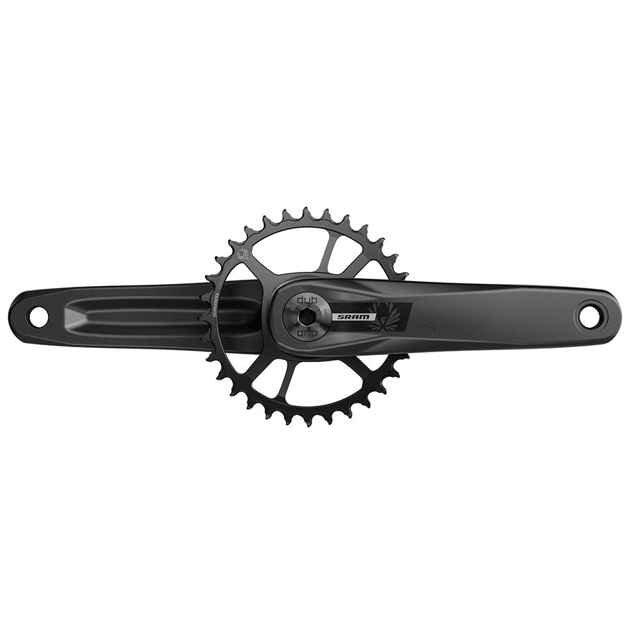 SRAM Eagle S200 Crankset - 68-73mm and BB86-92 - 28.99mm DUB - SRAM Direct Mount - 155mm - Black - Boost 148 DUB Aluminum 32T Steel