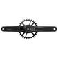 SRAM Eagle S100 Crankset - 68-73mm and BB86-92 - 28.99mm DUB - SRAM Direct Mount - 155mm - Black - Powerspline 32T Steel