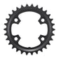 Shimano GRX FC-RX600 2x10 Chainring - Four Bolt - 80 BCD - 51.1mm - Round - 30T - 10 Speed - Steel