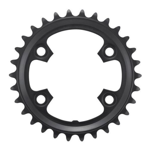 Shimano GRX FC-RX600 2x10 Chainring - Four Bolt - 80 BCD - 51.1mm - Round - 30T - 10 Speed - Steel