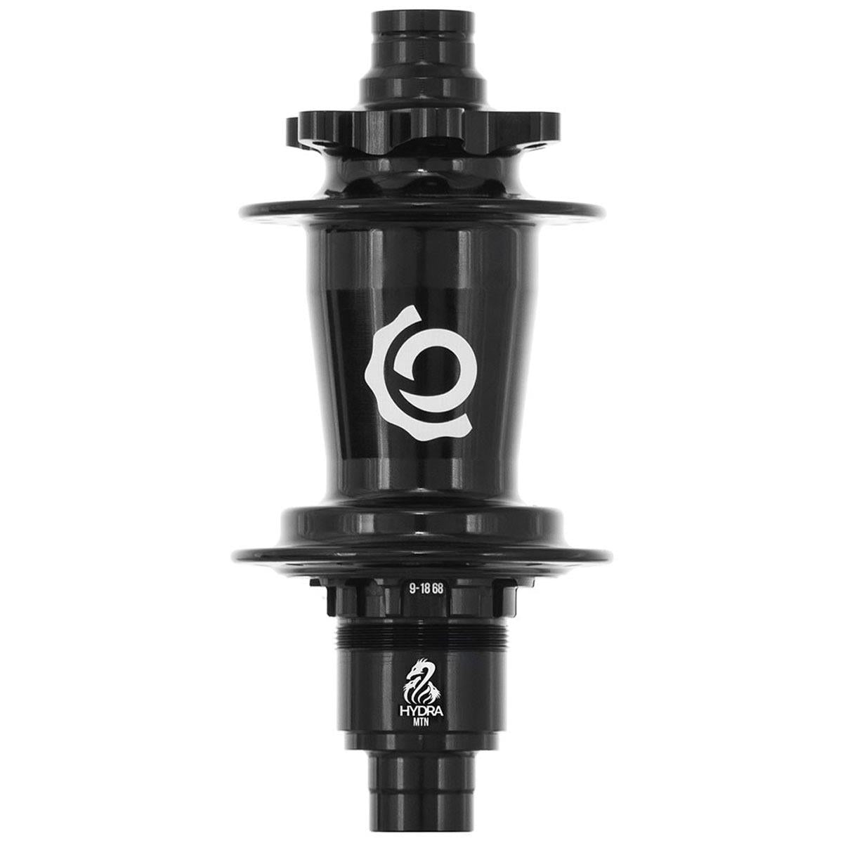 Industry Nine Hydra Rear 6 Bolt Disc Hub - Rear - 12x148mm Boost - 6 Bolt - 32 Hole - J-Bend - Black - Image 1