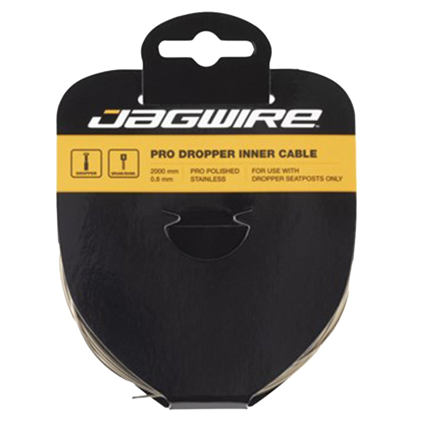 Jagwire Pro Dropper Kit Inner Cable - Stainless - 0.8mm - Image 1