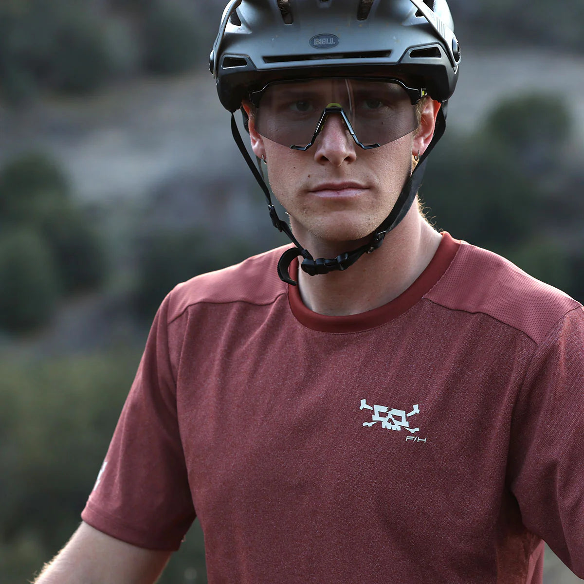 Impakt Odyssey Short Sleeve Jersey - M - Rust Heather