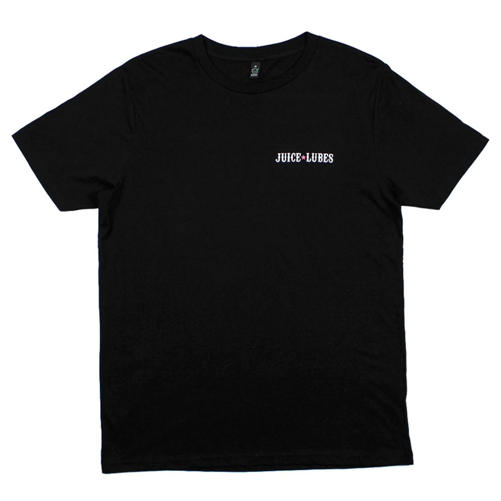 Juice Lubes Logo Tee - L - Black - Black - Image 1