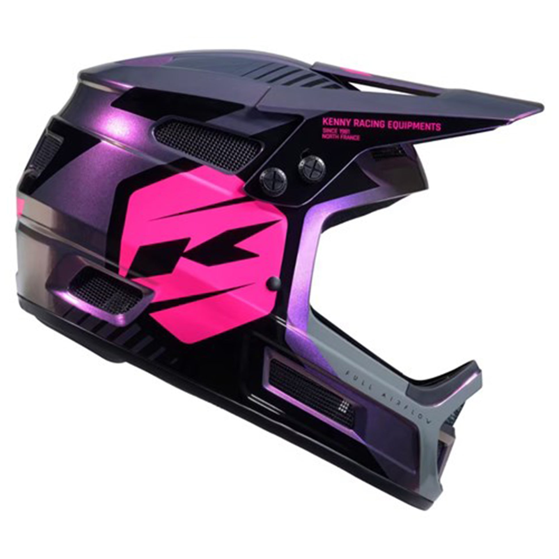 Kenny Racing Elite Helmet - S - Purple - Image 1