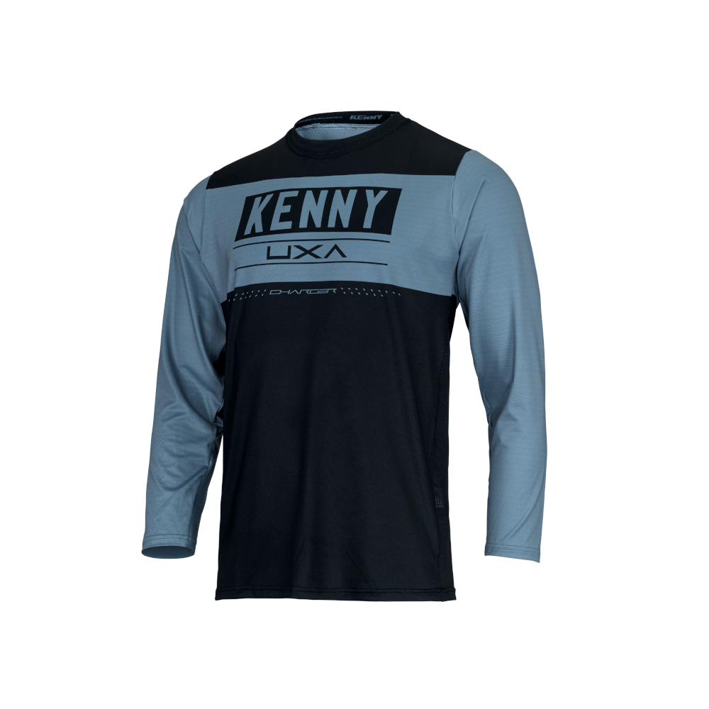 Kenny Racing Charger Long Sleeve Jersey - 2XL - Black - Image 2