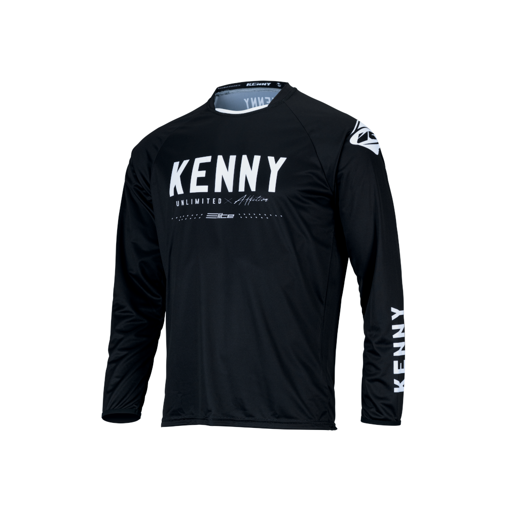 Kenny Racing Elite Long Sleeve Jersey - 2XL - Black - 2023 - Image 2