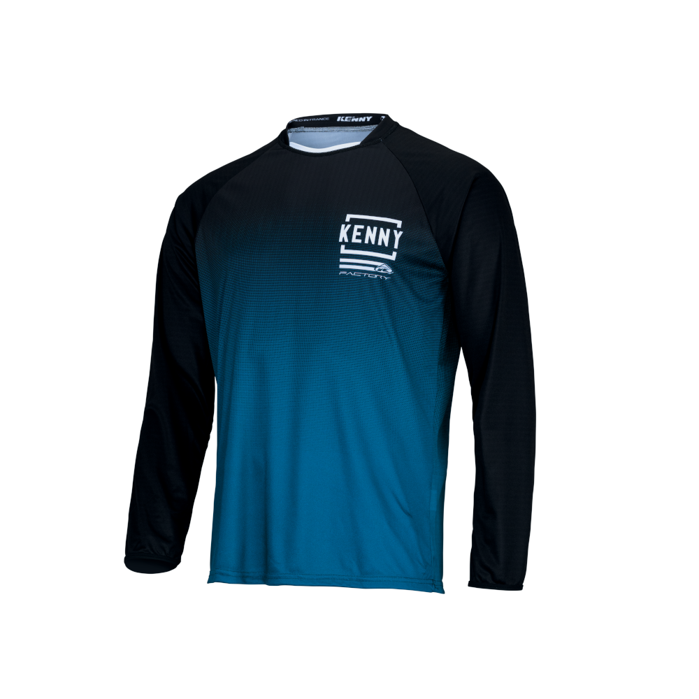 Kenny Racing Factory Long Sleeve Jersey - 2XL - Navy - Image 1