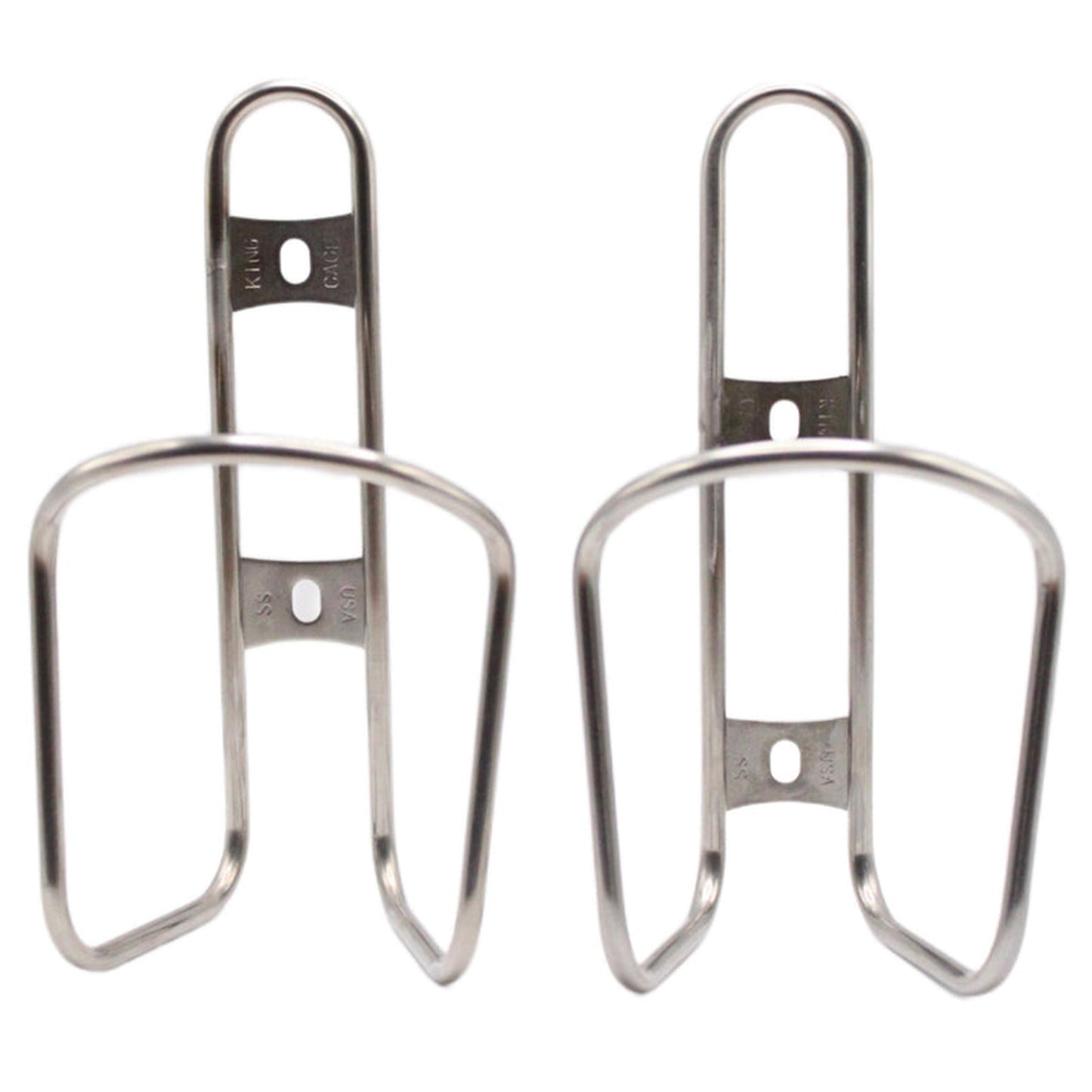 King Cage Stainless Steel Bottle Lowering Flat Top Cage - Stainless Steel - Raw - Image 2
