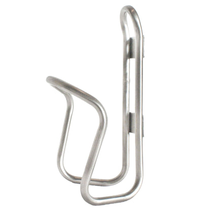 King Cage Titanium Bottle Lowering Cage - Titanium - Raw - Image 1