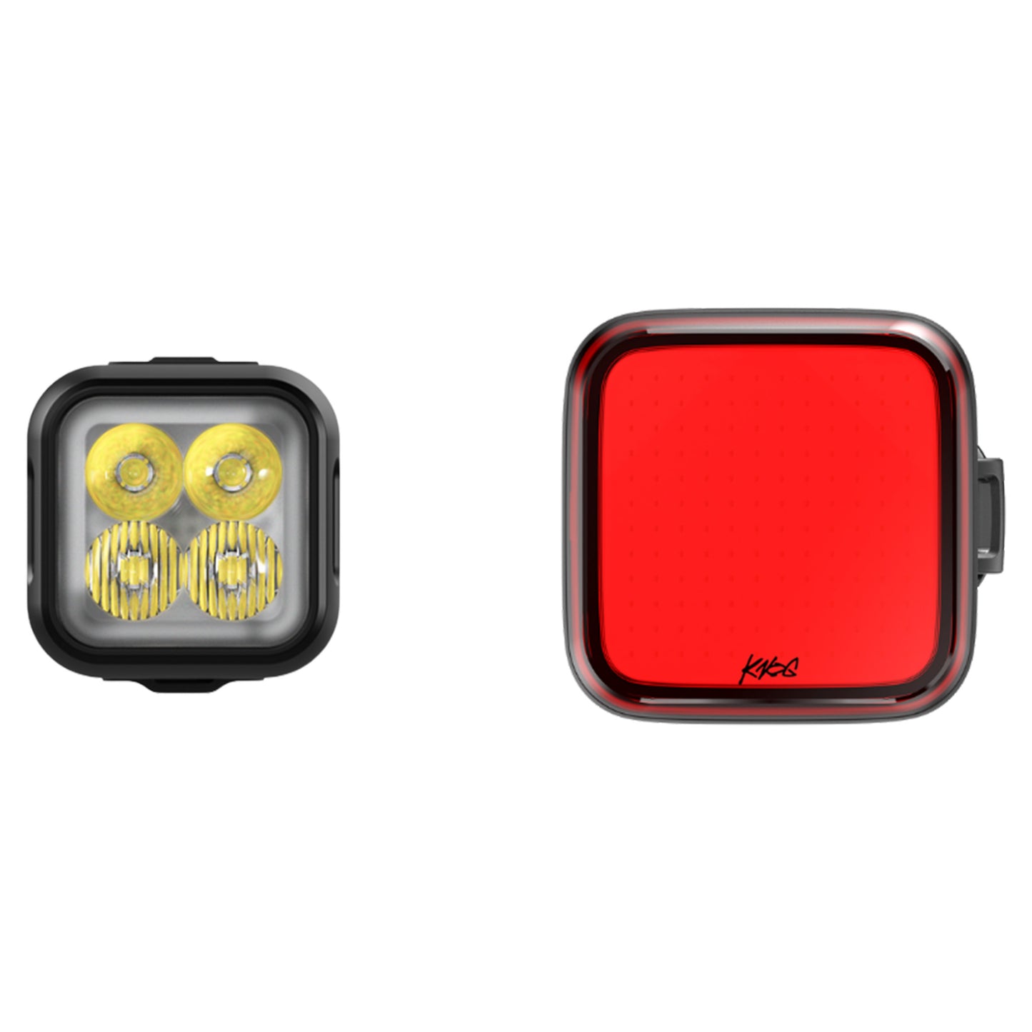 Knog Blinder 1000/Square Light Set - Front & Rear - 1000 - Black - 1000 / 100 Lumens - Image 2