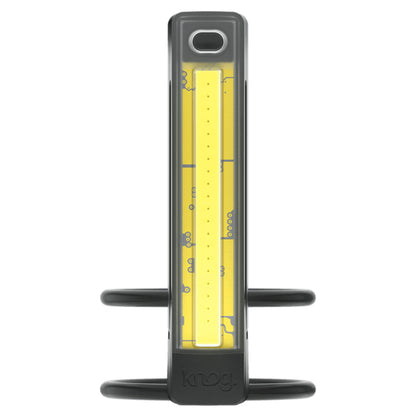 Knog Plus Front Light - Front - 40 - Black - Image 1