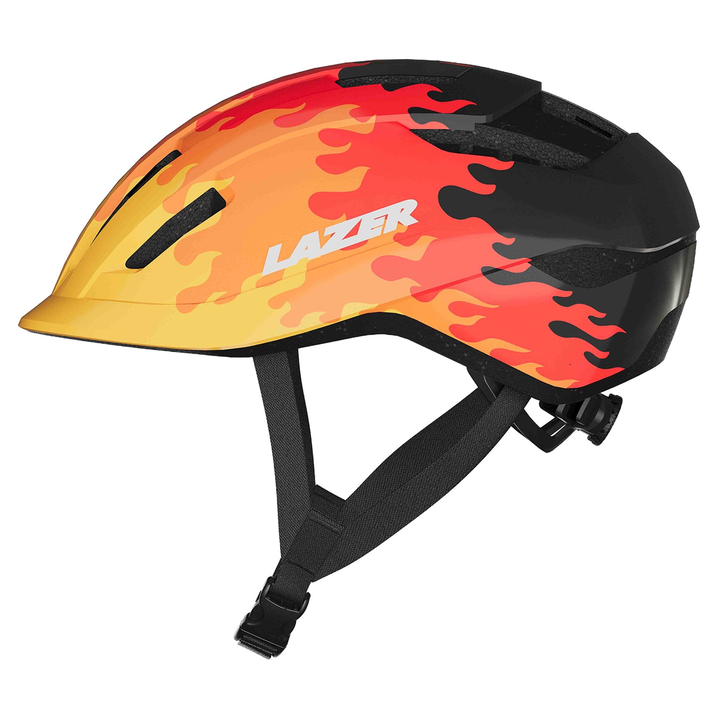 Lazer J1 KinetiCore Helmet - One Size - Flames - Image 4