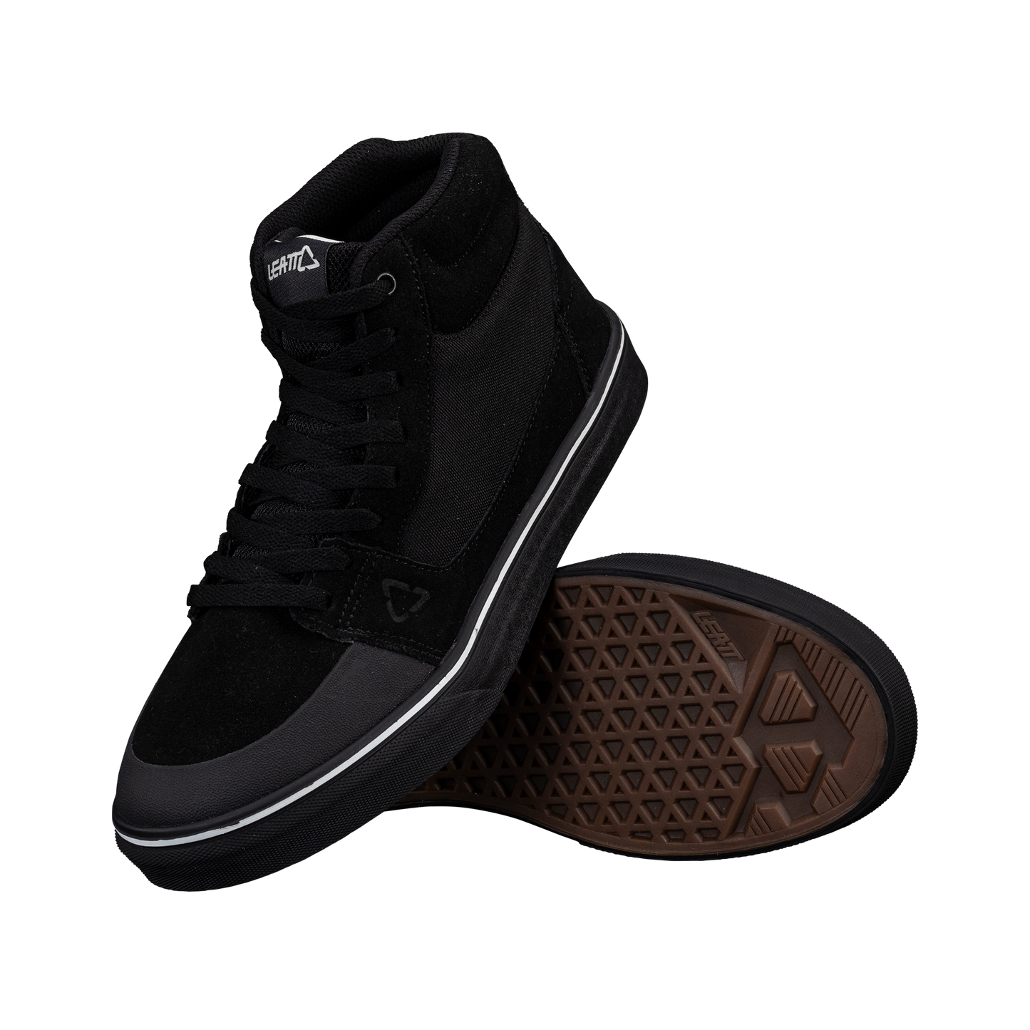 Leatt 1.0 Hi Flat Pedal Shoes - US 10.5 - Black - Image 1