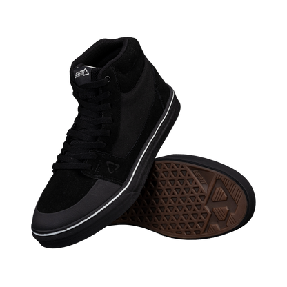 Leatt 1.0 Hi Flat Pedal Shoes - US 12.0 - Black - Image 1