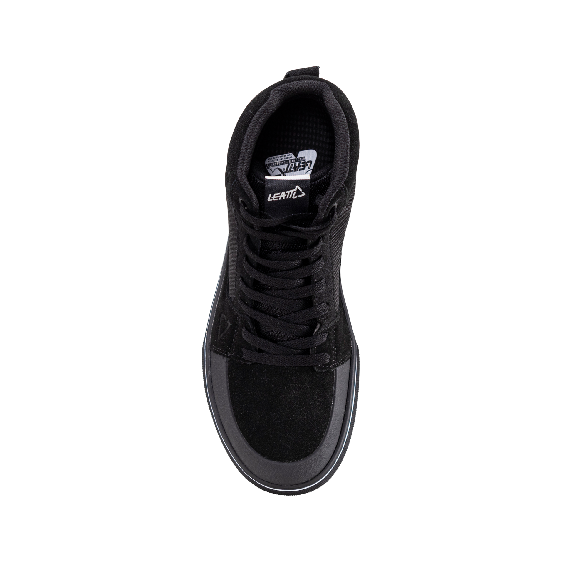 Leatt 1.0 Hi Flat Pedal Shoes - US 9.5 - Black - Image 5