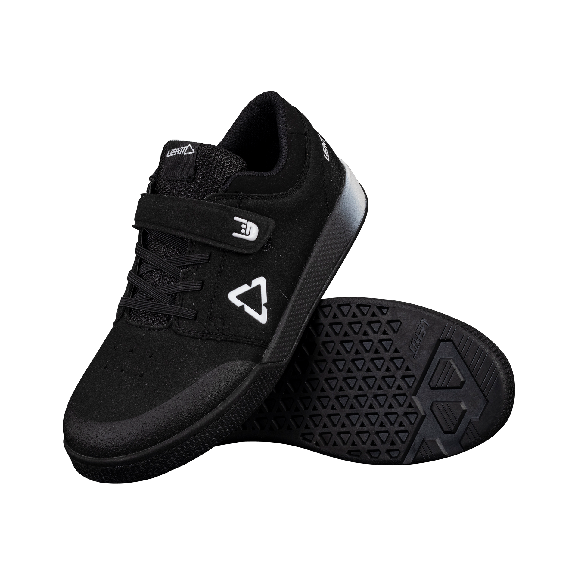 Leatt 2.0 Junior Flat Shoes - US 6.0 - Black - Image 1