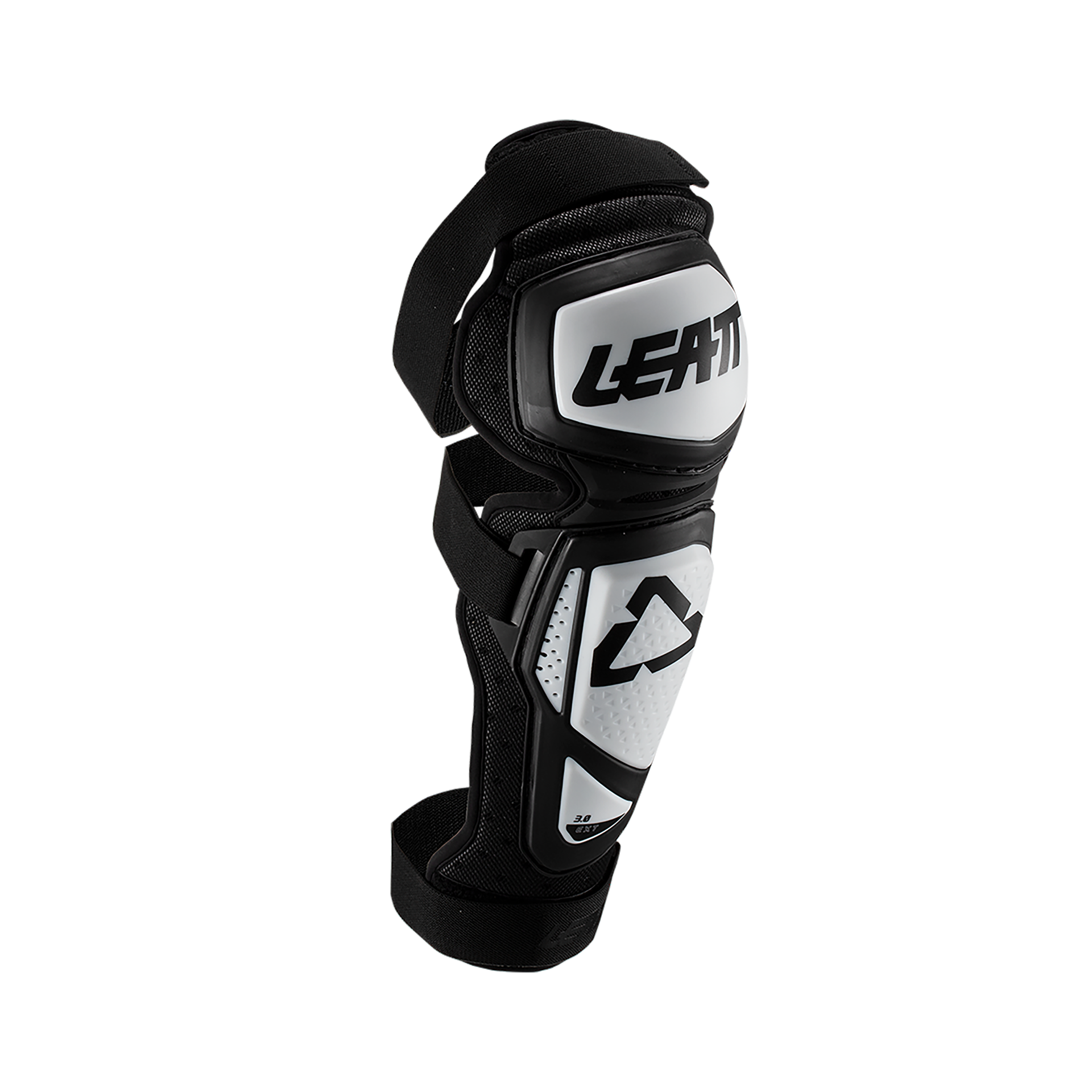 Leatt 3.0 EXT Knee-Shin Guard - L-XL - White - Black - Image 1