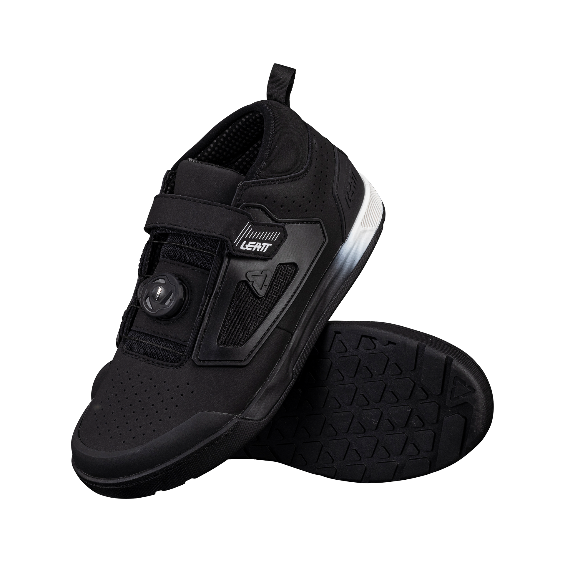 Leatt 3.0 Pro Flat Pedal Shoes - US 9.0 - Black - Image 1