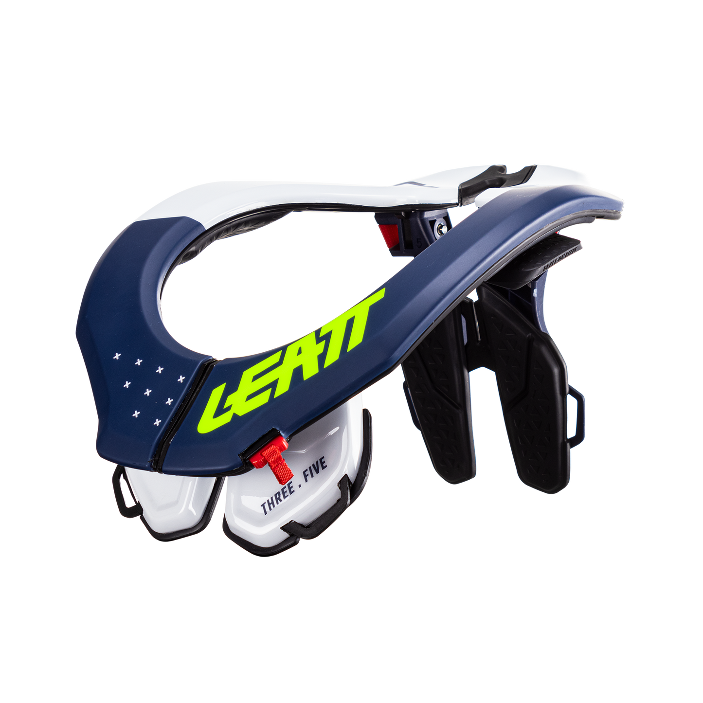 Leatt 3.5 Neck Brace - L-XL - Blue - Image 1