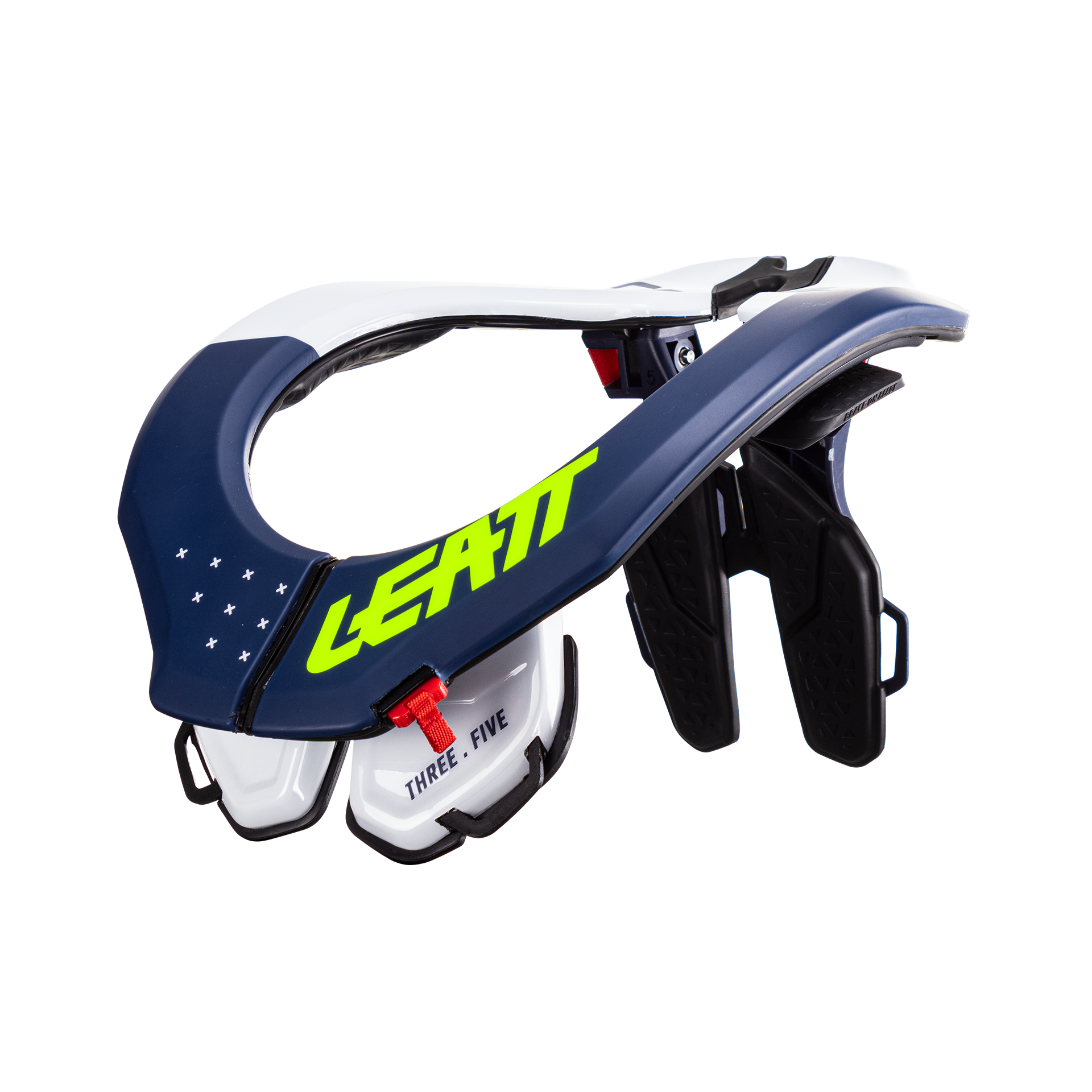 Leatt 3.5 Neck Brace - S-M - Blue - Image 1