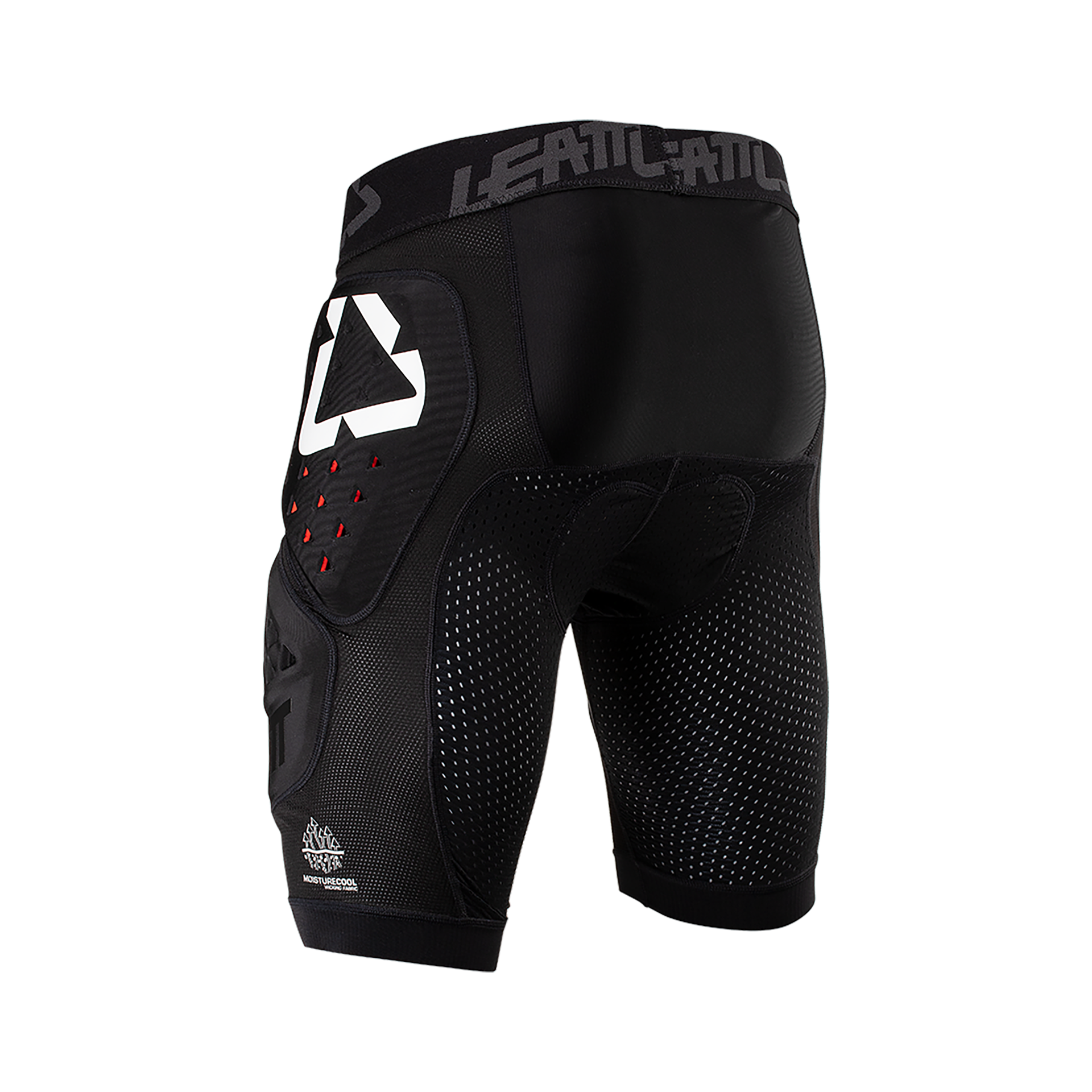 Leatt 3DF 4.0 Impact Shorts - 2XL - Black - Image 2