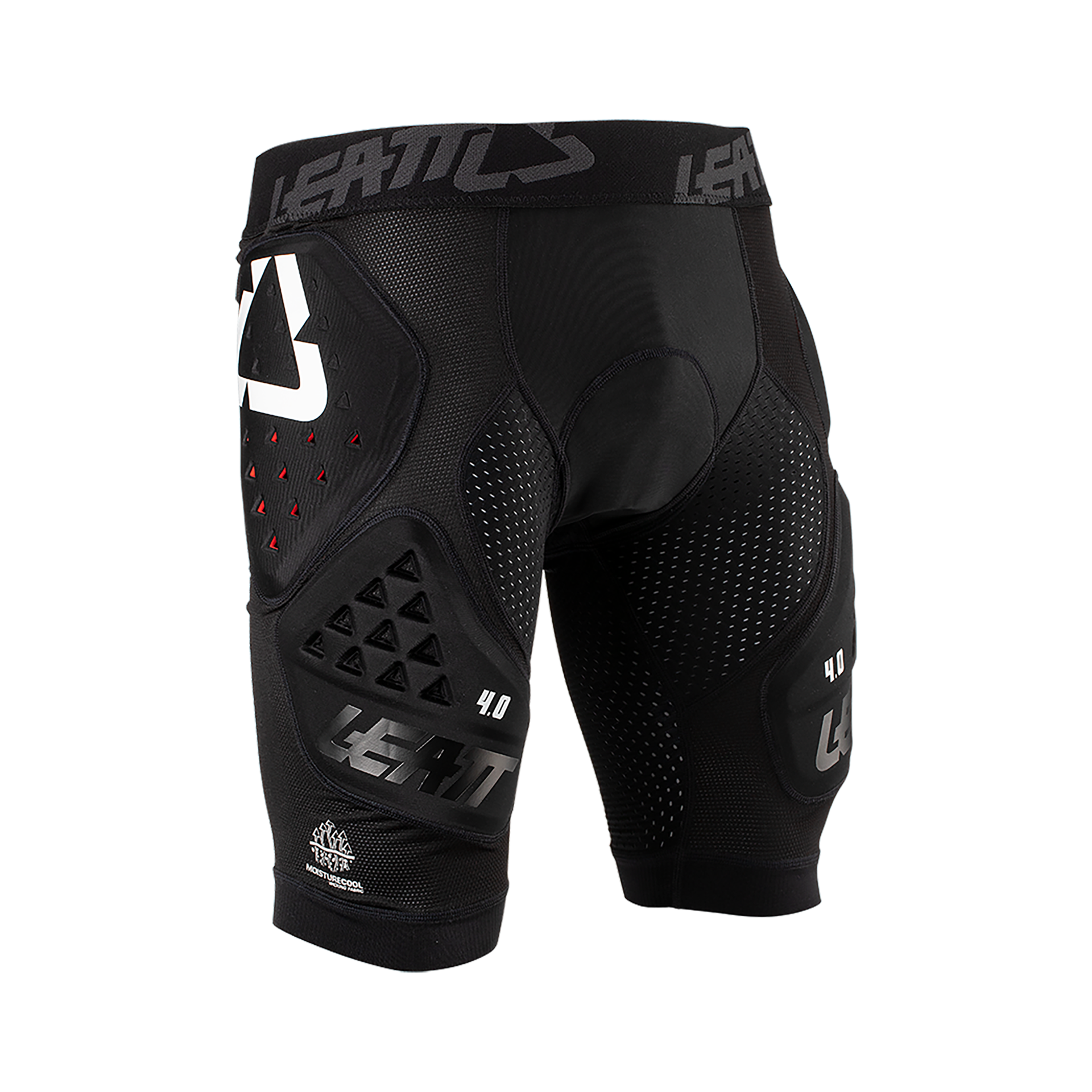 Leatt 3DF 4.0 Impact Shorts - XL - Black - Image 1