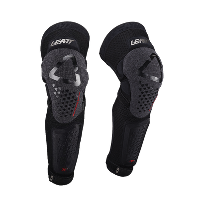 Leatt 3DF 5.0 Evo EXT Knee Guard - M - Black - Image 1