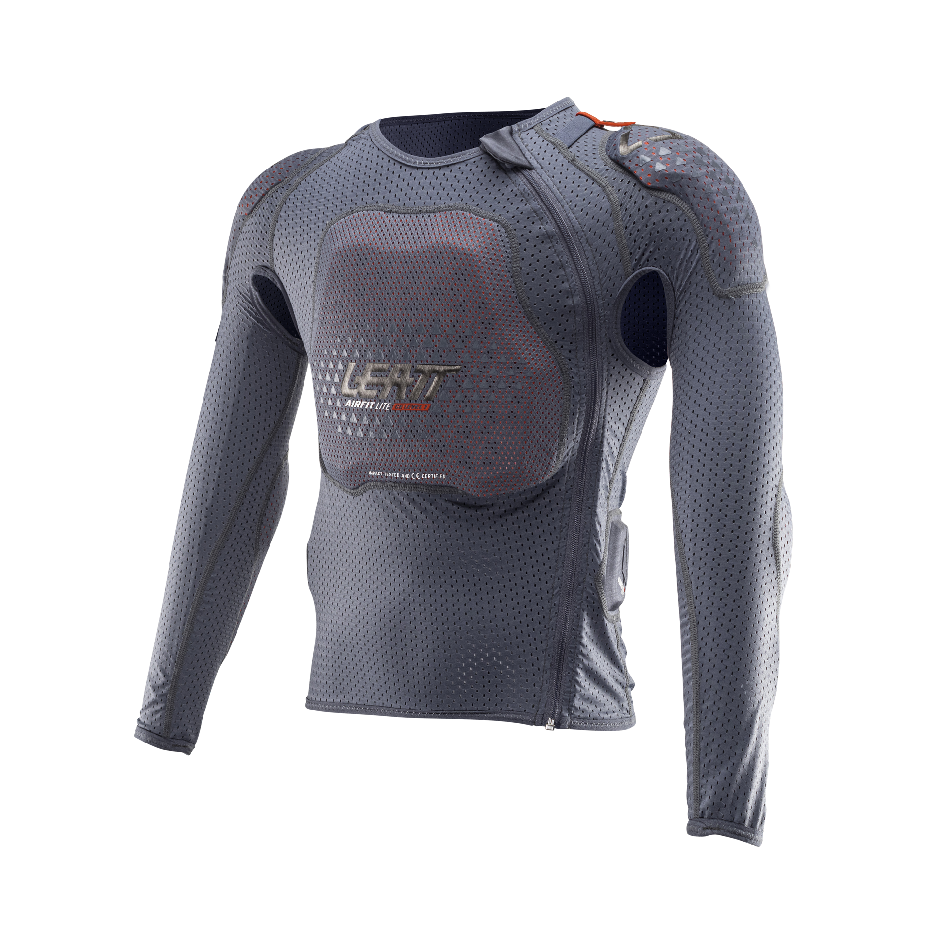 Leatt 3DF AirFit Evo Lite Jr Body Protector - Youth S-M - Grey - Image 2