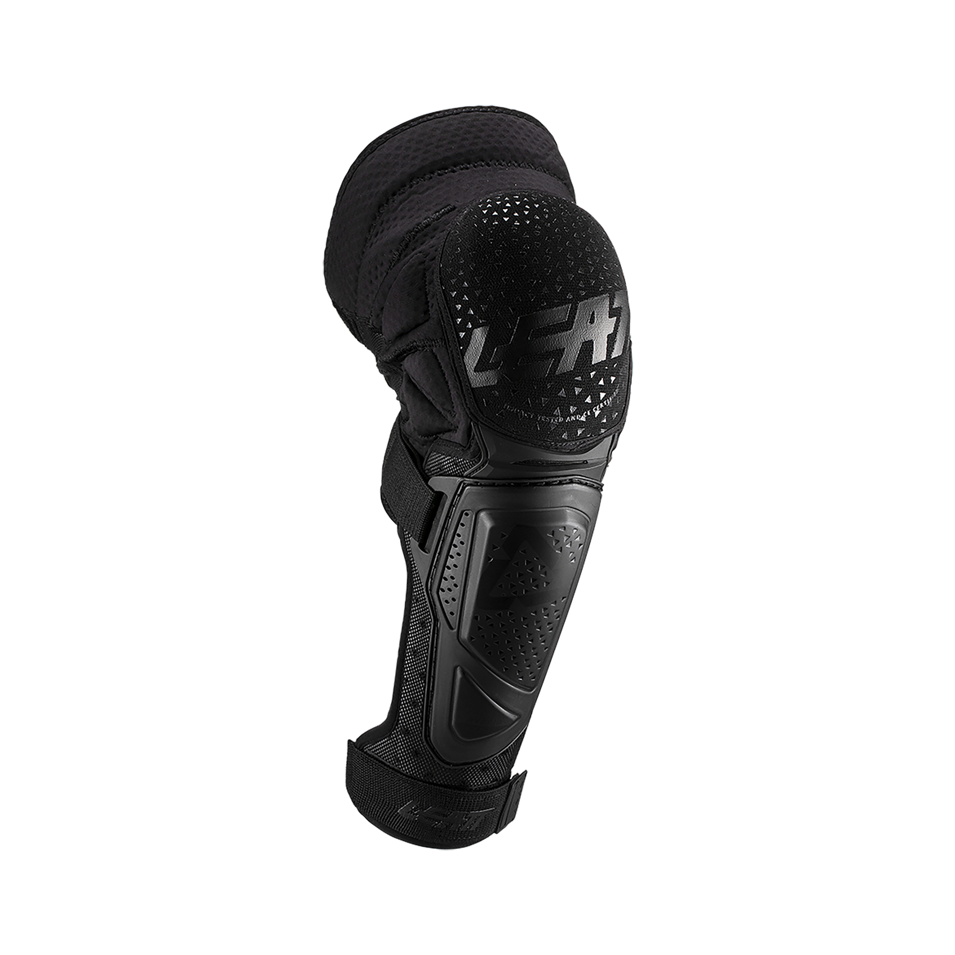 Leatt 3DF Hybrid Ext Knee-Shin Guard - 2XL - Black - Image 1