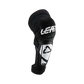 Leatt 3DF Hybrid Ext Knee-Shin Guard - One Size Fits Most - White - Black - Image 1