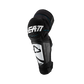 Leatt 3DF Hybrid Ext Knee-Shin Guard - One Size Fits Most - White - Black - Image 3