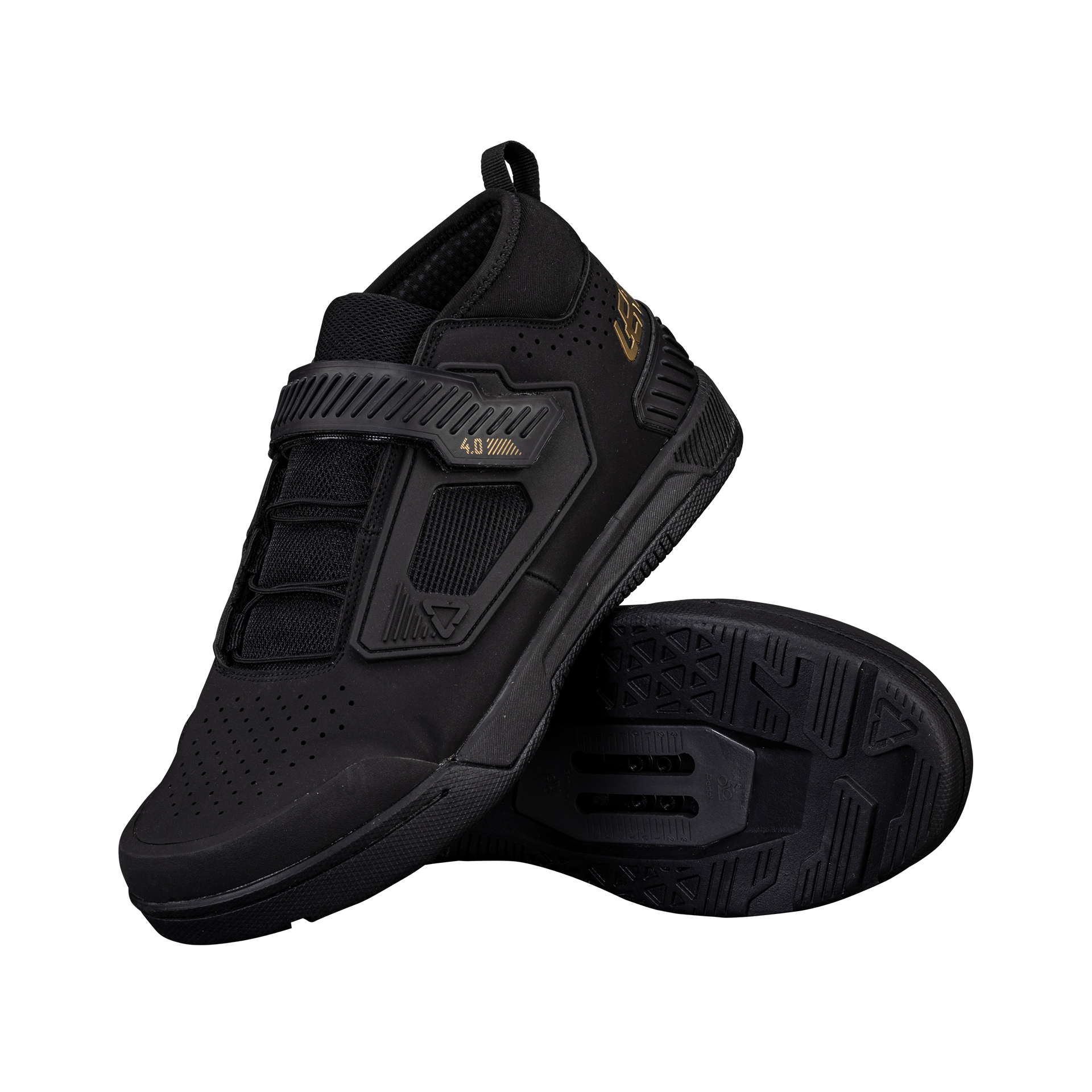 Leatt 4.0 Clip Shoe - US 10.5 - Black - Image 1