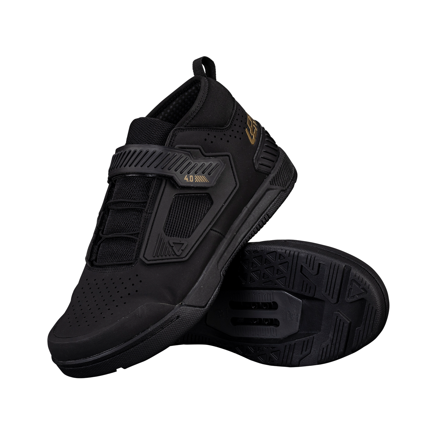 Leatt 4.0 Clip Shoe - US 9.5 - Black - Image 1