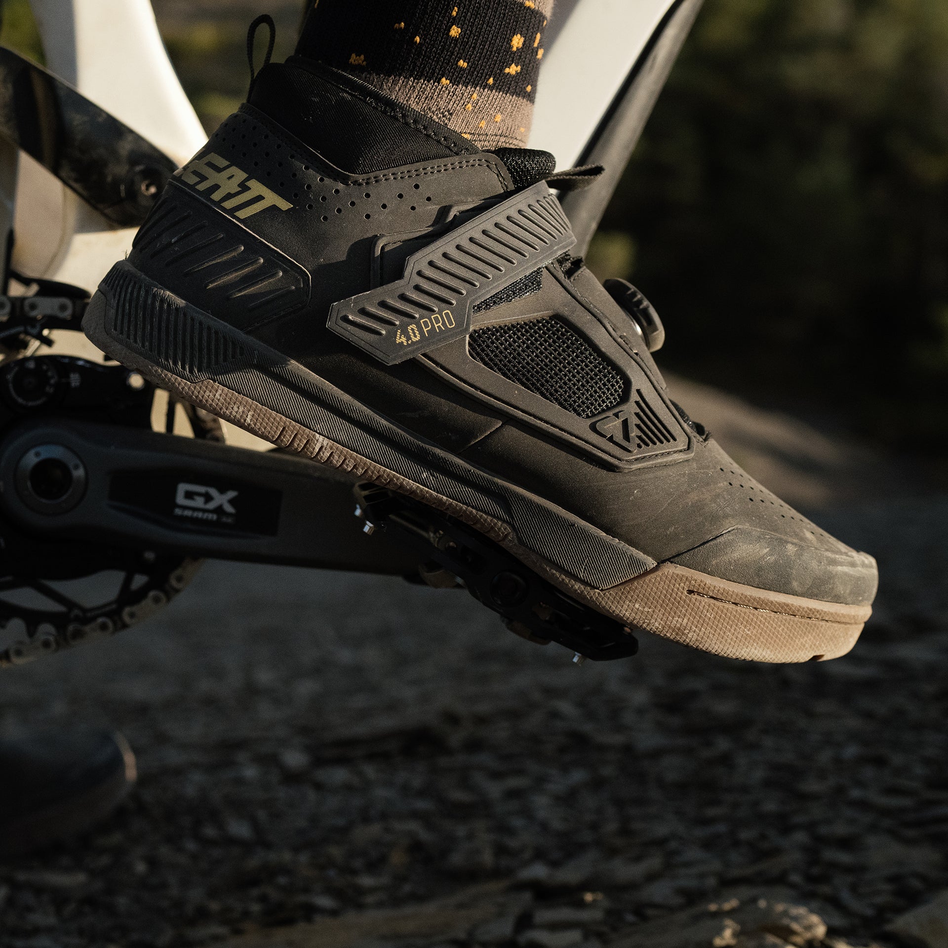 Leatt 4.0 Pro Clip Shoes - US 13.0 - Black - Image 7