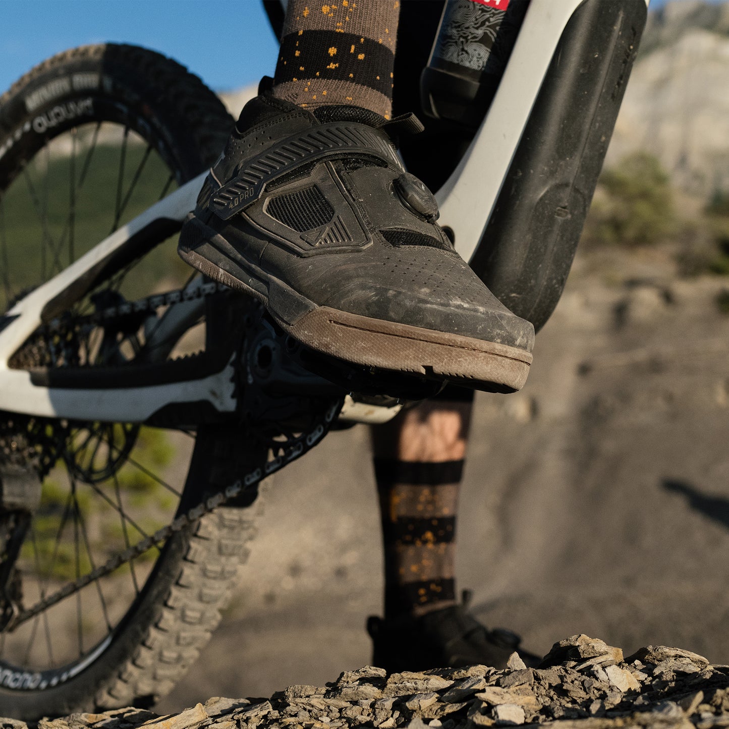 Leatt 4.0 Pro Clip Shoes - US 13.0 - Black - Image 8