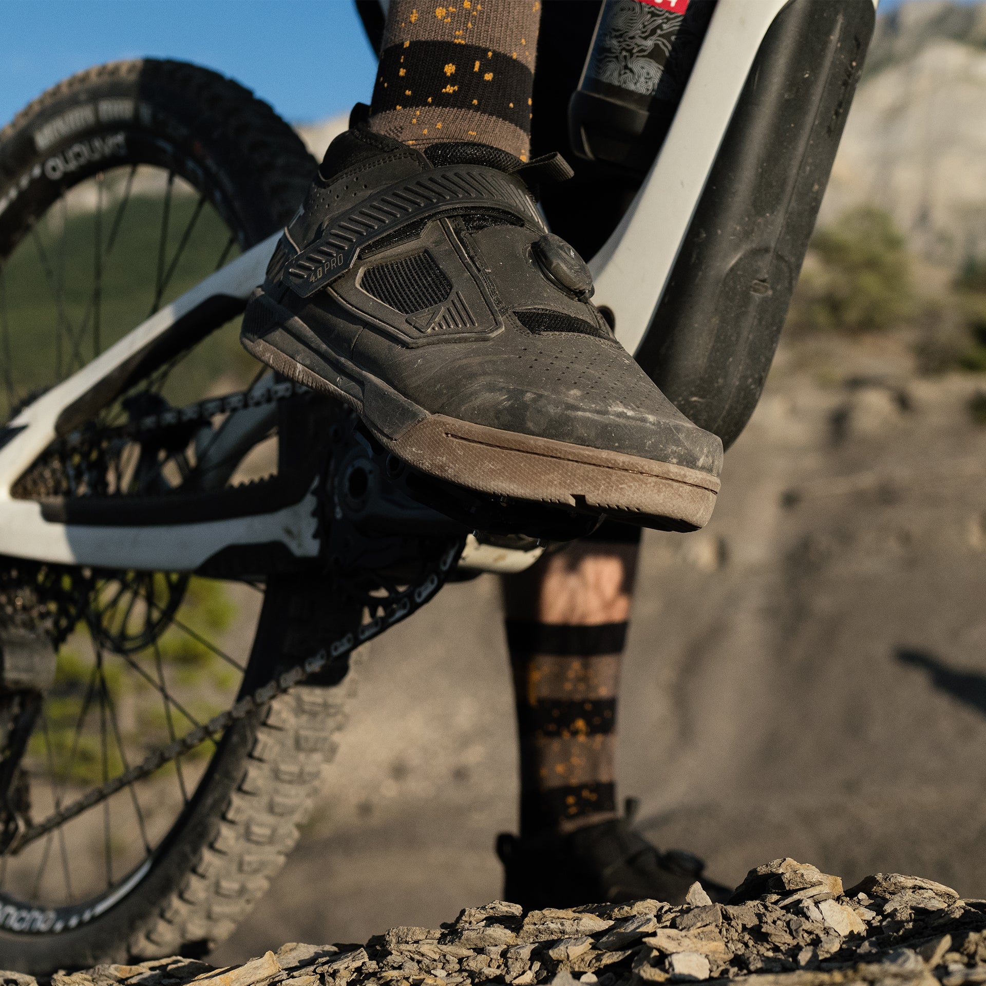 Leatt 4.0 Pro Clip Shoes - US 13.0 - Black - Image 8