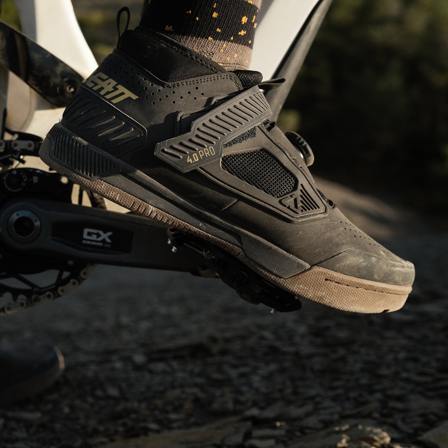 Leatt 4.0 Pro Clip Shoes - US 9.0 - Black - Image 7