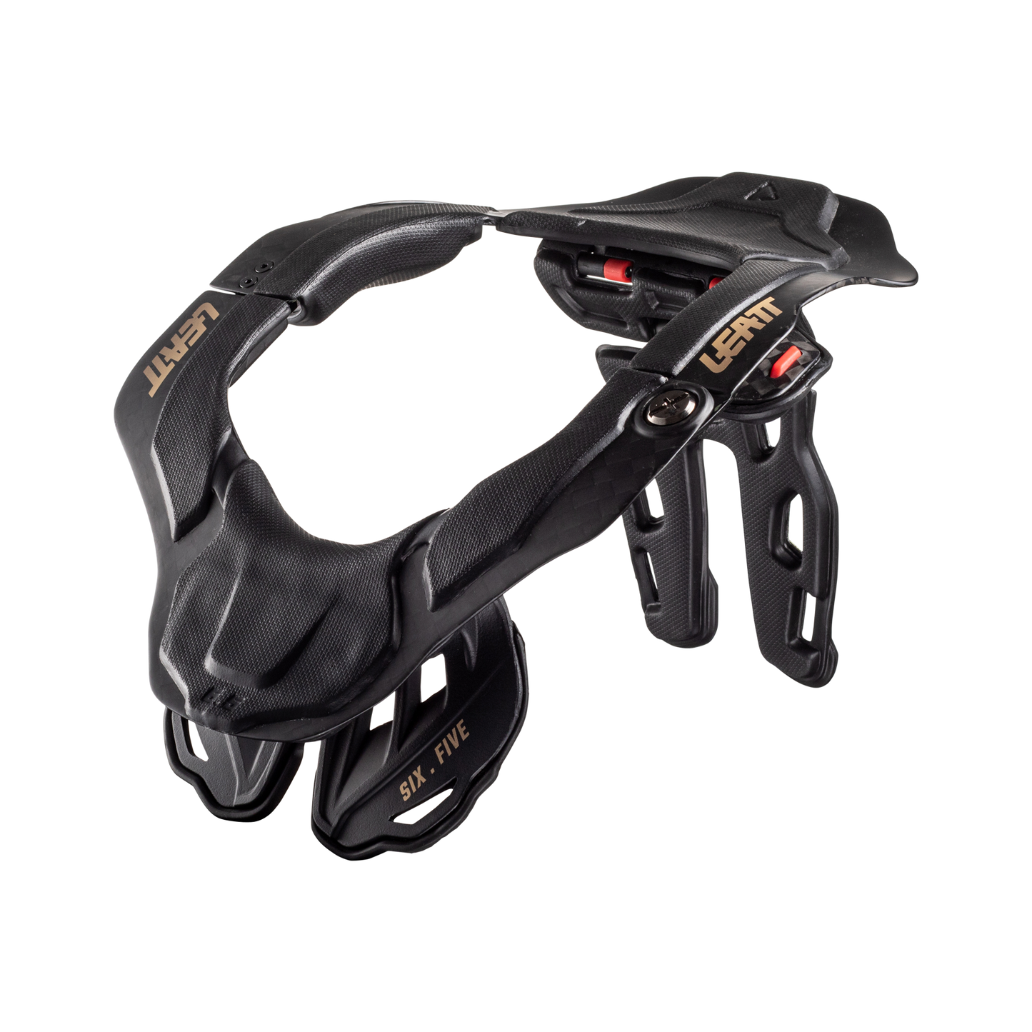 Leatt 6.5 Neck Brace - L-XL - Carbon - Image 1